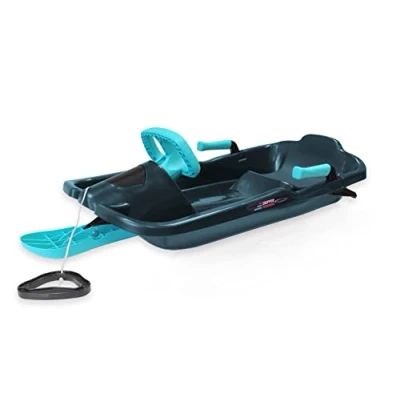 Image de POWERSHOT Luge avec Volant pour Enfant Freins Corde Tirer la Sport