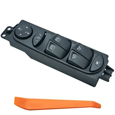 Image de ZEALfix Commutateur Leve Vitre pour Viano Vito W639 Bouton électrique Fenêtre A6395451313 6395451313 Commande Fenetre