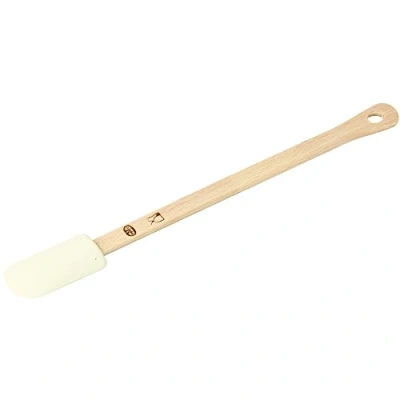 Image de Dr.Oetker Grattoir à pâte Classique avec Manche en Bois 25 cm Marron/Blanc x 4 1