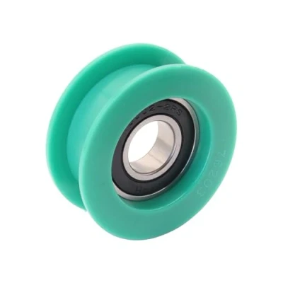 Image de SECURA Poulie de guidage Châssis Ø52mm compatible avec John Deere LR135 Tracteur pelouse