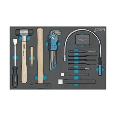 Image de Jeu d&#039;outils HAZET Profil 6 pans intérieurs 22 outils divers