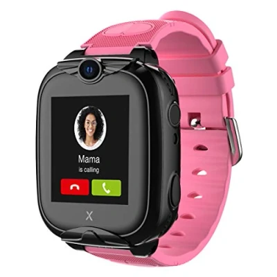Image de XPLORA XGO 2 Montre connectée pour Enfants 4G Appels, Messages, Mode école Enfant, Fonction SOS, localisation GPS, Appareil Photo, lumière LED et podomètre Garantie de Ans (Rose)