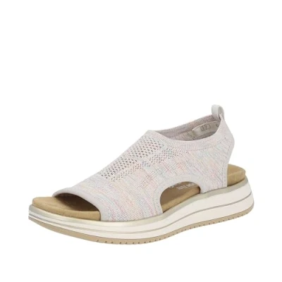 Image de Remonte Femme D1J52 Sandale, Lilac Multi / 90, 36 EU