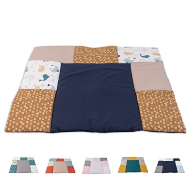 Image de ULLENBOOM ® Matelas á langer Bebe 85x75 cm, 100% matériaux OEKO TEX (Made in EU), Baleines à Lavable et adapté aux déplacements