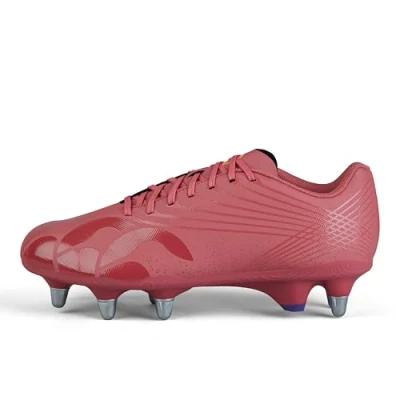 Image de Canterbury Mixte Stamped Grndbrk Team Bottes, Mars Dust/Orange Crush/Amber Yellow, 42 EU