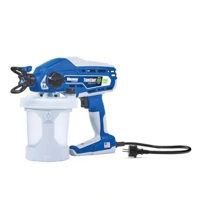 Image de Magnum by Graco 26D520 TrueCoat 360 Dual Speed, Pistolet à Peinture airless Filaire portatif, Modèle UE, Utilisation Domestique, Petits travaux de (Pression 138 Bar Max.)