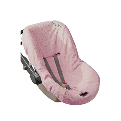 Image de Andy &amp; Helen Housse de siège en éponge. Pratique et confortable à insérer grâce aux angles élastiques adhère tous les ovules taille standard Rose