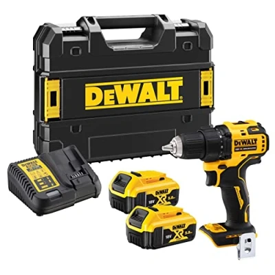 Image de DEWALT DCD708P2T QW 18V XR Tournevis sans balais à charbon TSTAK avec piles 2x5Ah