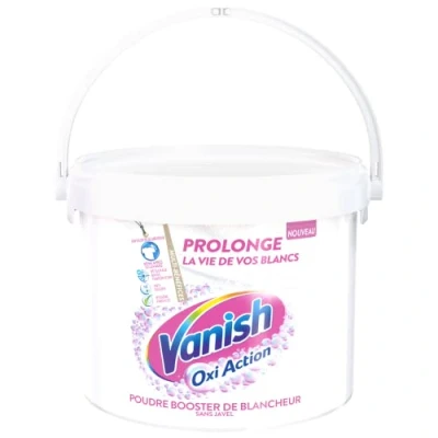 Image de Vanish détachant Oxi Action Blanc Poudre efficace dès 30 2.25 kg