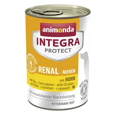 Image de nourriture de régime pour chien Integra Protect d’animonda, humide en cas d’insuffisance rénale chronique, au poulet, 6 x 400 g