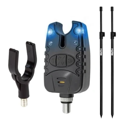 Image de Eurocatch Beetdetector Set de bâton banc 1 tige pêche à la carpe Détecteur coléoptères Support canne