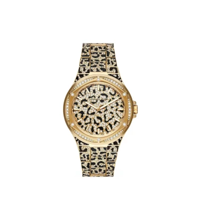Image de Michael Kors Lennox Collection, Multicolore, Montre en Acier Inoxydable pour Femme MK7284