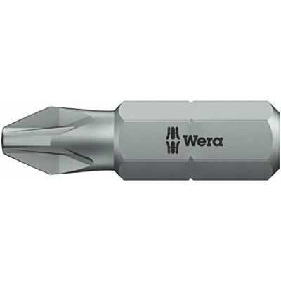 Image de Wera 05073311001 855/1 Embouts Z SB, PZ 1 3 x 25 mm, Gris