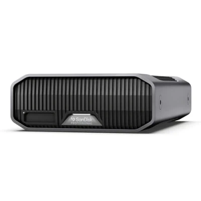 Image de SanDisk Professional 24 to G Drive Project, avec Fente SSD Mag Pro Blade, Thunderbolt 3, USB (10 Gbit/s), Disque Dur de Classe Entreprise 7 200 Tours/Minute, Vitesse Lecture jusqu&#039;à 250 Mo/s
