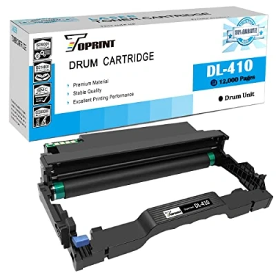 Image de TOPRINT Compatible Unité de Tambour d&#039;Imagerie DL 410 ( DL410, ) 12000 Pages pour Imprimante P3018DW P3018DN P3308DW P3308DN M6708DW M6708DN M7108DW M7108DN M6808FDW M7208FDW M7308FDW