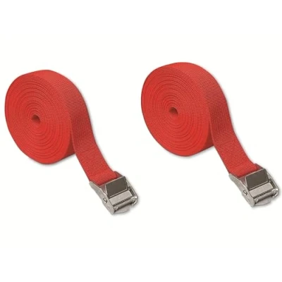 Image de IWH Lot de 2 Sangles d&#039;arrimage 2,5 x 250 cm