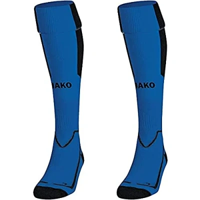 Image de Jako Chaussettes Lazio, Mixte, Stutzenstrümpfe (multicolore) Bleu roi/noir 3 (35 38)