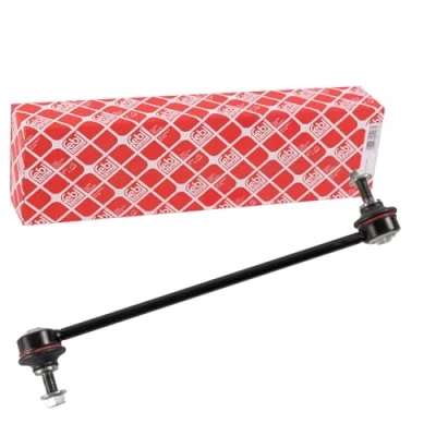 Image de febi BILSTEIN 36620 Biellette de barre stabilisatrice Essieu avant gauche, droit 296 M10 x 1,25 Plus avec écrou autobloquant Acier