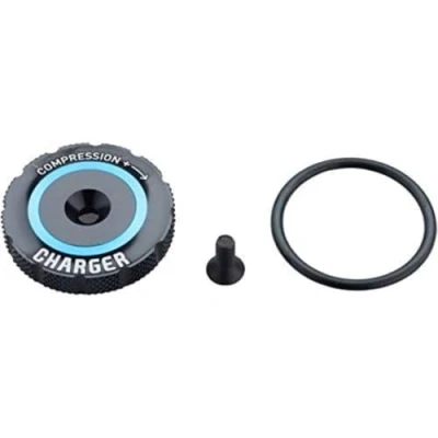 Image de Rock Shox Knob Comp Dmpr BXR Chrc C1 Accessoire Mixte Adulte, Multicolore, Taille Unique