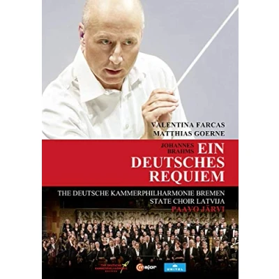 Image de Brahms : Un Requiem Allemand. Farcas, Goerne, Järvi. [Blu Ray]