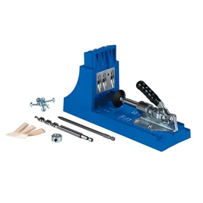 Image de Kreg K4 Jig Système d&#039;assemblage du bois pour un assemblage fort avec mèche, embout, vis à et cheville