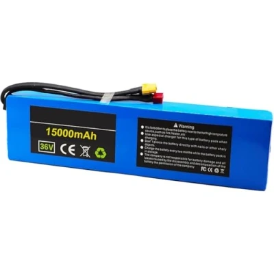 Image de BDBLFLTZ 10S3P 36V 15Ah Lithium ION Battery Pack,li Battery,Built in 15a BMS,with and Charger,for 100W 500W Electric Scooter Ebike Bicycle XT60