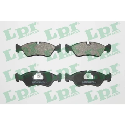 Image de LPR 05P304 Jeu de plaquettes frein OPEL: Vectra B Berline, Astra F CC, DAEWOO: Lanos 3/5 portes, VAUXHALL: Mk3 CC