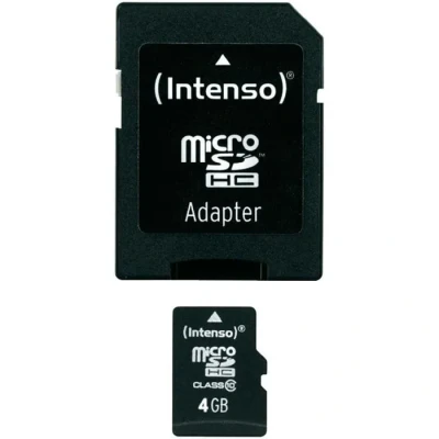 Image de Intenso 4GB MicroSDHC 4 Go Classe 10 Neuf