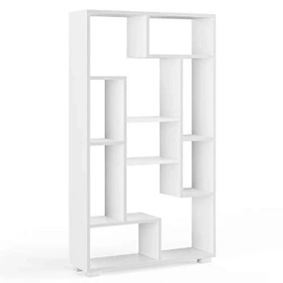 Image de Vicco Meuble de Rangement Cube Domus, Blanc, 70 x 120 cm 9 éventails