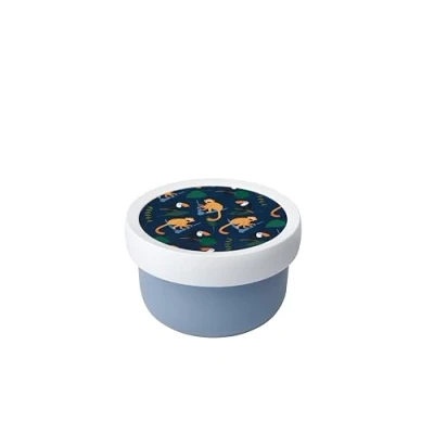 Image de Mepal Fruitbox Campus Boîte à gouter pour enfants Lavable au lave vaisselle et convient micro ondes Sans BPA 300 ml Jungle