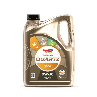 Image de Total Quartz 9000 0W 30 5I Huile moteur 2209314 VOLVO: XC90 I, XC70 II Break, XC60 HONDA: Insight 5 portes, Jazz 2, CR V 3, RENAULT: Kangoo I