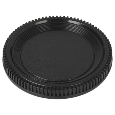Image de Cache objectif noir pour Nikon D40(x), D50, D60(x), D70(s), D80, D90, D100(s), D200, D300, D600, D800(E), D3000, D3200, D5000, D5…