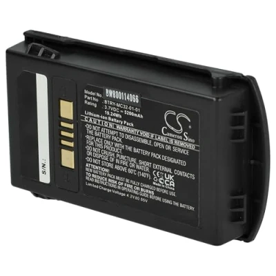 Image de vhbw Batterie Compatible avec Motorola Symbol MC3200, MC32N0 Scanner de Code Barres POS (5200mAh, 3,7V, Li ION)