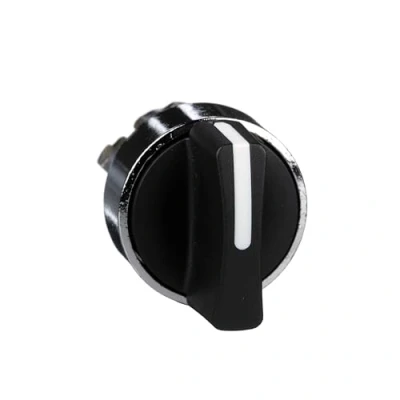 Image de Schneider Electric Harmony XB4 tête bouton tournant à manette Ø22 2 posit fixes noir ZB4BD2