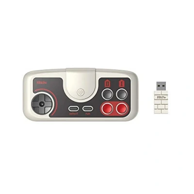Image de 8Bitdo PCE Edition 2.4G Gamepad sans Fil pour PC Engine Mini, CoreGrafx Turbografx 16 Mini &amp; Nintendo Switch