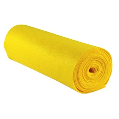 Image de Folia 520014 Rouleau de Feutrine Jaune Banane 45 cm x 5 m