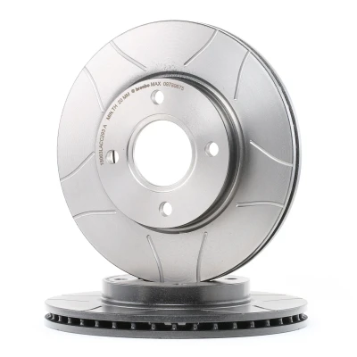 Image de BREMBO MAX LINE 09.7806.75 Disque de frein 258 22 4 ventilé l&#039;intérieur, fendu revêtu FORD: FIESTA 4, Focus Mk1 3/5 portes, Break