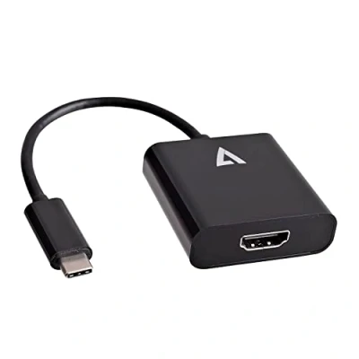 Image de V7 V7UCHDMI BLK 1E Adaptateur USB C(m) vers HDMI(f) Noir