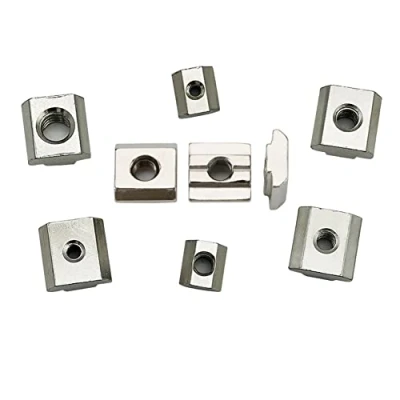 Image de CONPHERON Écrous en T, Rainure T Coulissants pour Profilé d&#039;Aluminium 20/30/40/45 Séries, (EU40) M6, 10pcs