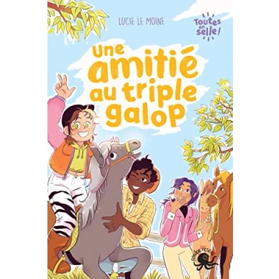 Image de Toutes en selle ! Une amitié au triple galop Lecture roman jeunesse équitation féminisme Dès 8 ans