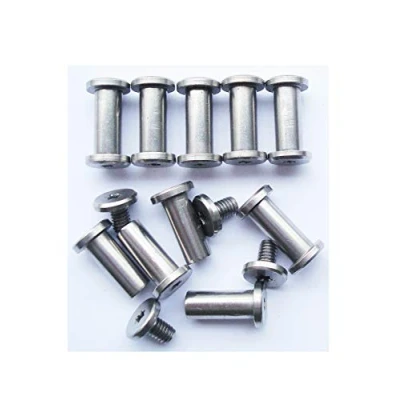 Image de Boulons Corby de couteau poche, broches pivot couteaux pliants, rivets d&#039;attaches vis EDC, goujons poignée bricolage, lot 10 (12mm)