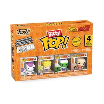Image de Funko Bitty Pop! DBZ Kid Buu 4PK Buu, Vegito, Majin Vegeta et Une Mini Figurine Mystère en Surprise 2.2 Cm Dragon Ball Z Collectionnable Étagère Empilable Incluse Fans