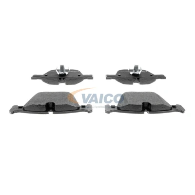 Image de VAICO V20 8164 Jeu de plaquettes frein Q+, Première Monte Essieu arrière préparé pour indicateur d&#039;usure, contact signal d&#039;usure exclu