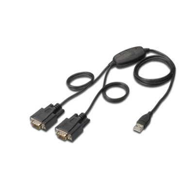 Image de câble adaptateur USB 2.0 2 x RS232, 1 Mbps/sec