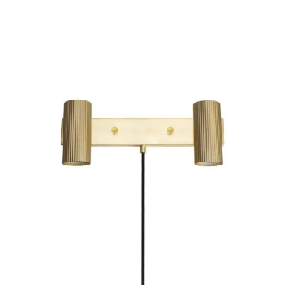 Image de Globen Lighting Applique murale Hubble 2 Laiton brossé