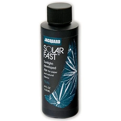 Image de Jacquard Colorants Solarfast, Non Applicable, Bleu Sarcelle, 4,82 x 15,49 cm
