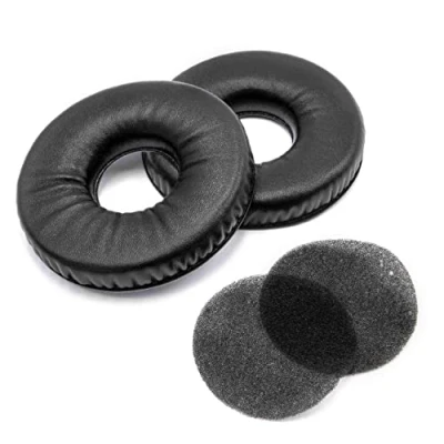 Image de vhbw Coussinets d&#039;oreillettes de Remplacement Compatible avec AKG K121, K121 Studio, K121S, K141, K141 K141M, K142 écouteurs; Noir, Brillant