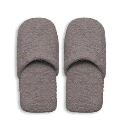 Image de Excelsa Chaussons de Bain Chauds en éponge Homme 30 x 12 5 cm 30x12x5 Gris