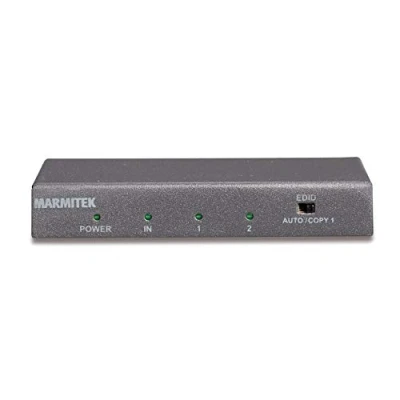 Image de Répartiteur vidéo audio Marmitek Split 612 UHD 2 x HDMI Dolby Atmos Égaliseur intégré