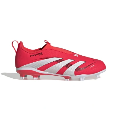 Image de adidas Performance Predator League Unisex Chaussures de foot à crampons pour enfants, Taille: 34, Lucid red/white/core black Matière synthétique